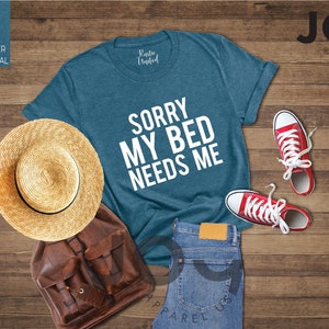 Funny Lazy Shirt, Sleeping Shirt, Lazy Day Shirt, Gift for Introvert, Sarcastic Shirt, Weekend Shirt for Mom, Stay Home T-shirt,Pajama Shirt image 8