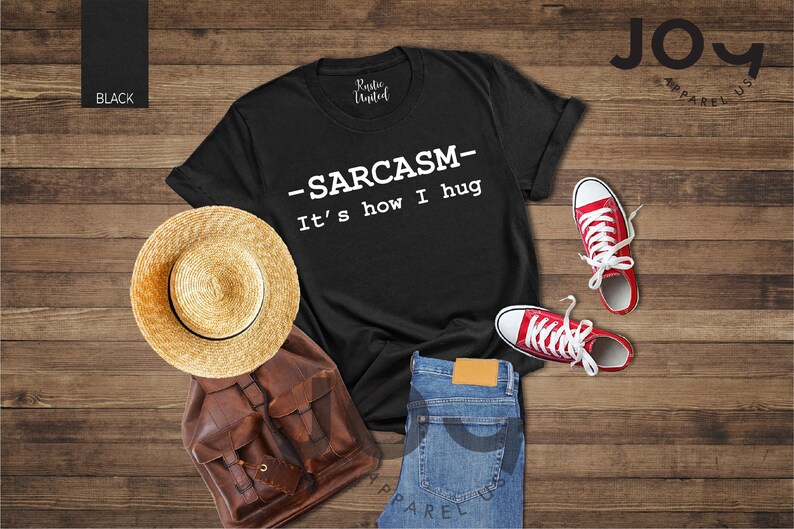 Sarcasm Shirt, Sarcastic Slogan, Sarcastic Women Tee, Smartass Shirt, Funny Shirt for Women, Sassy Shirt, It's How I Hug, Sarcasm Women Tee image 4