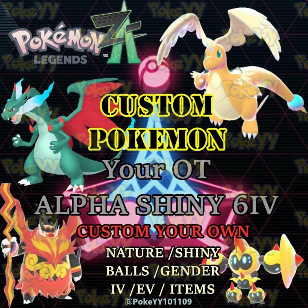 Z-A Pokemon of Your Choice | Legends: Z-A | Custom | Self-id