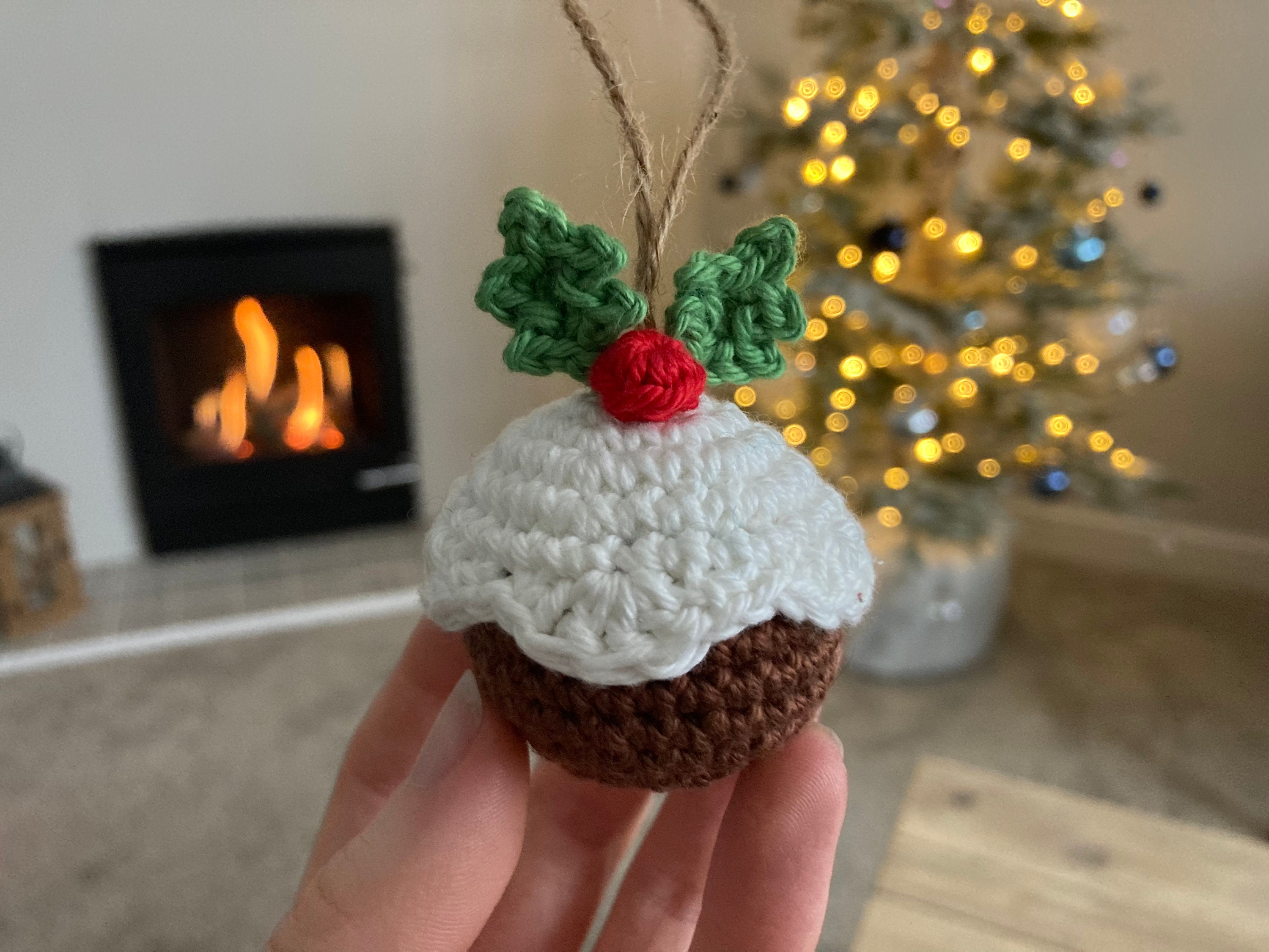 CROCHET PATTERN Christmas Pudding Decoration / Ornament Etsy