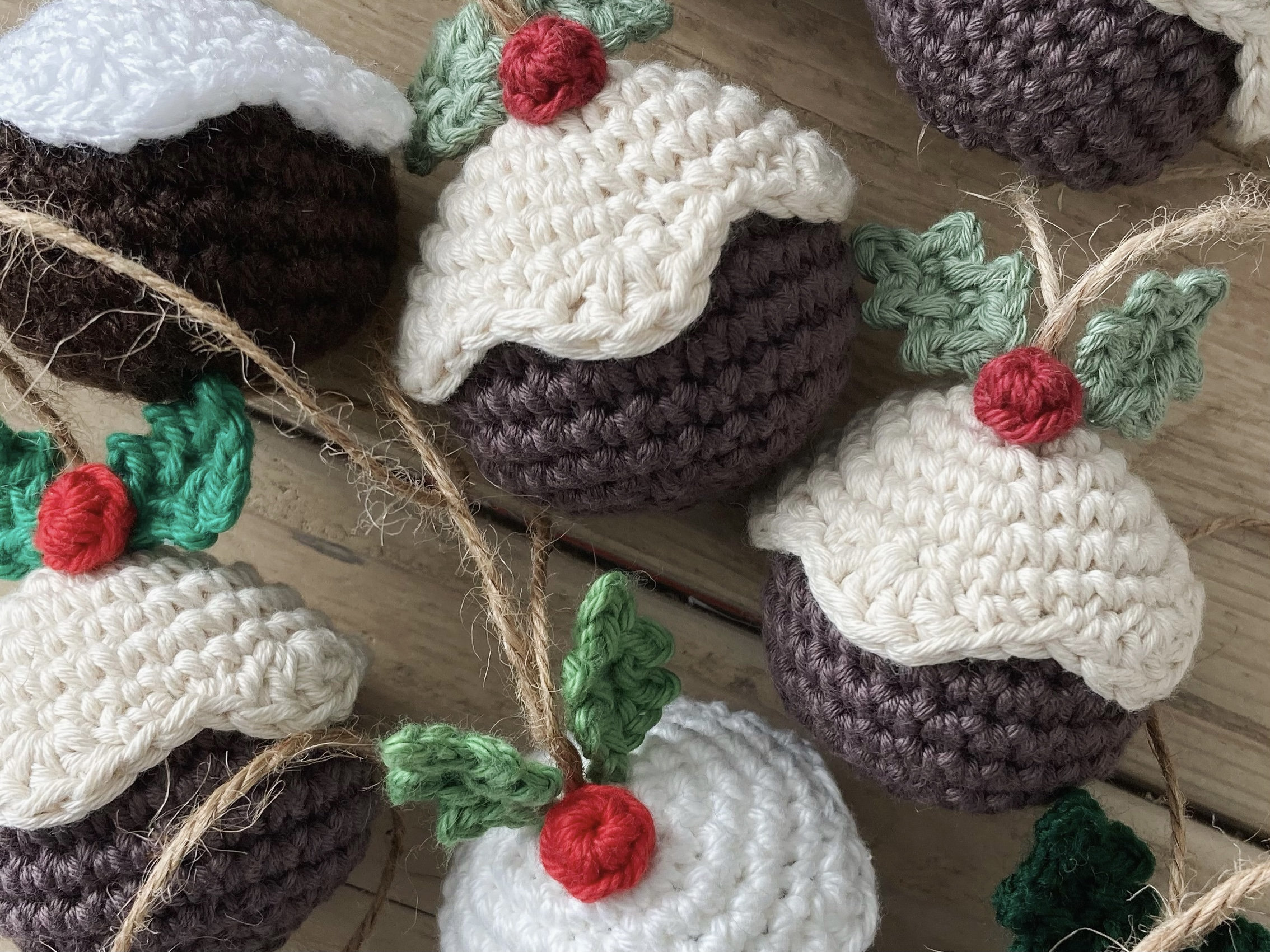 CROCHET PATTERN Christmas Pudding Decoration / Ornament Etsy