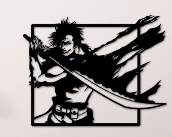 Anime Metal Wall Art Anime Wall Decor