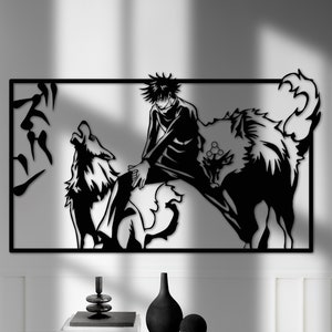 Anime Metal Wall Art Anime Wall Decor