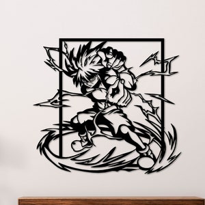 Anime Metal Wall Art