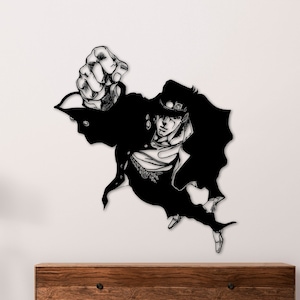 Anime Metal Wall Art Anime Wall Decor