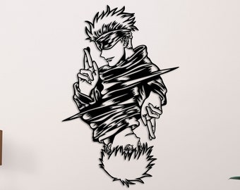 Anime Metal Wall Art Anime Wall Decor