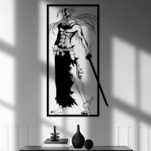 Anime Metal Wall Art Anime Wall Decor