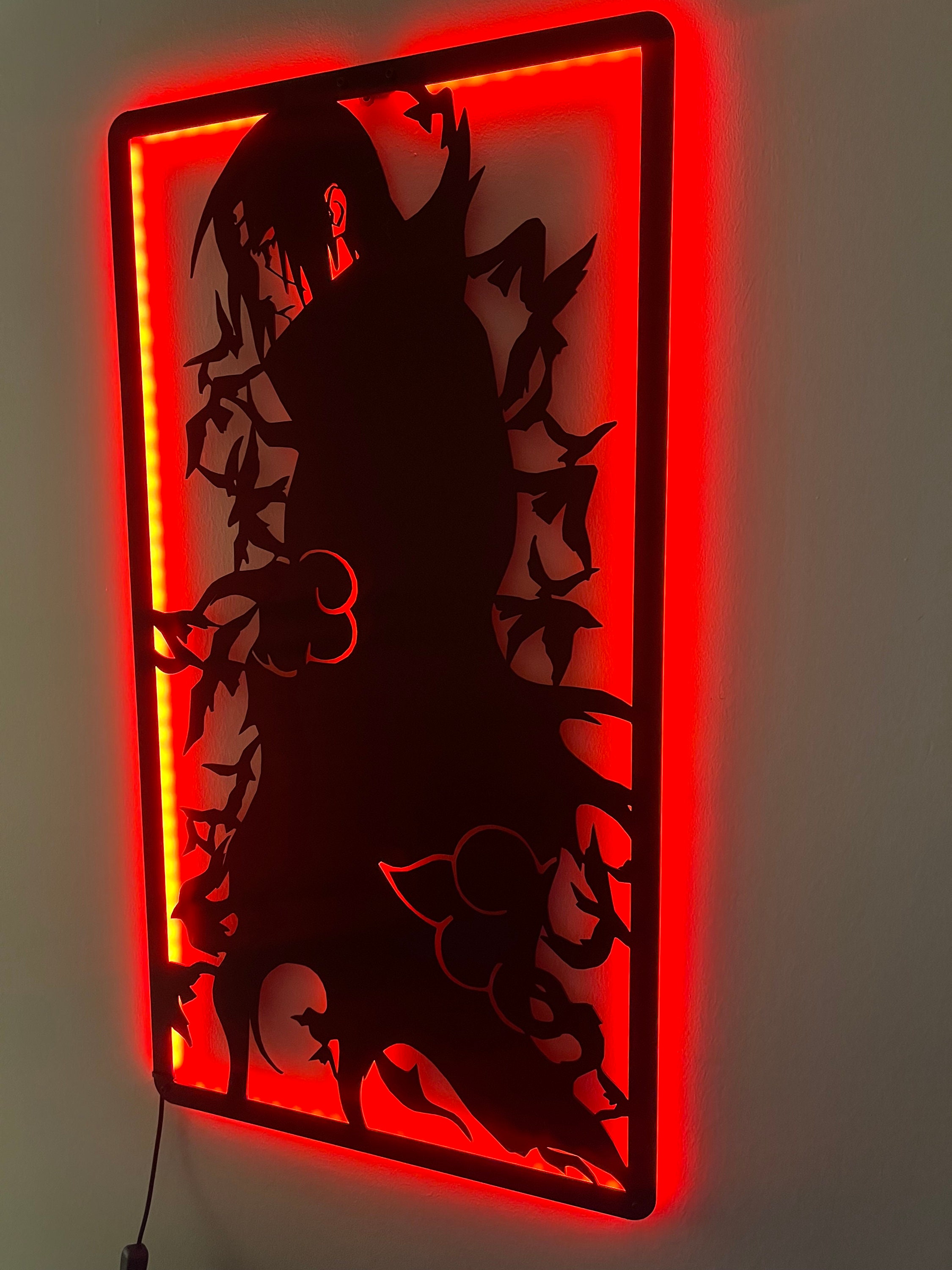Anime Metal Wall Art Anime Wall Decor Etsy UK