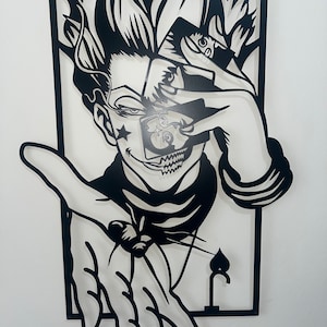 Anime Metal Wall Art