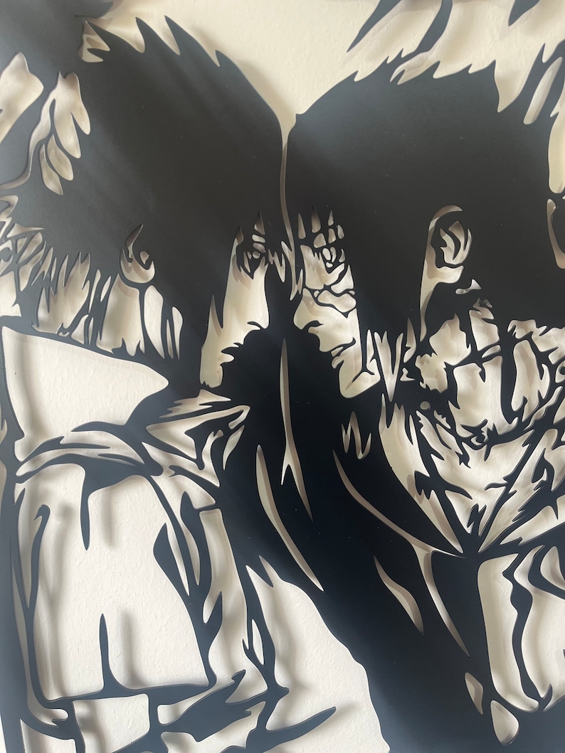 Anime Metal Wall Art Anime Wall Decor Etsy