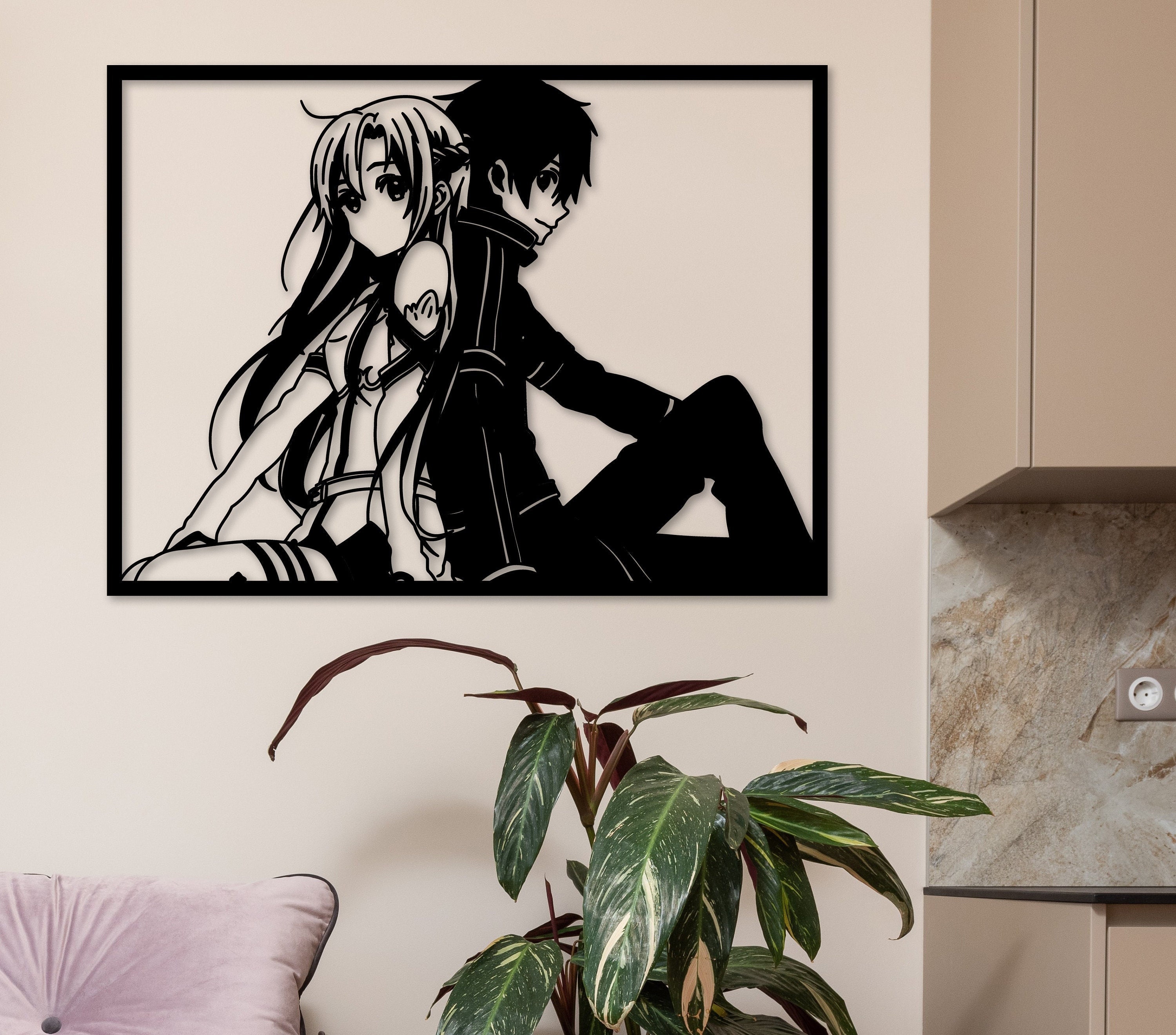 Anime Sword Art Online SAO' Poster, picture, metal print, paint by Team  Awesome