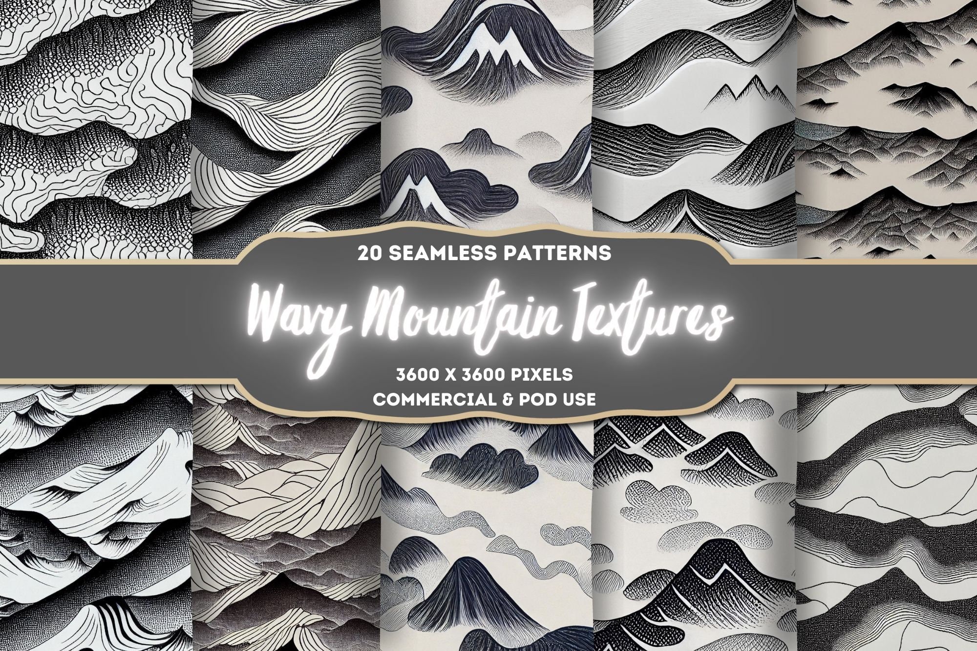 mountain texture seamless