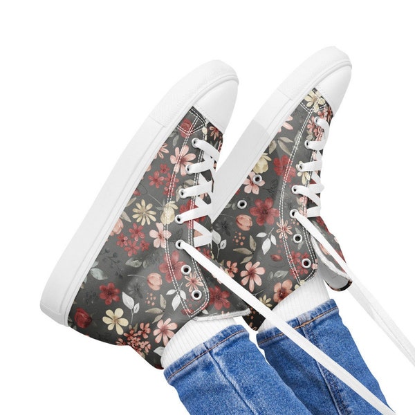 pointed toe canvas sneakers