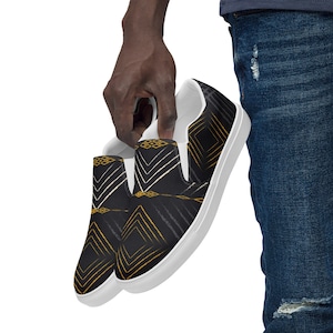 Men’s Slip-on Canvas Shoes | Men’s Slip-on Sneakers