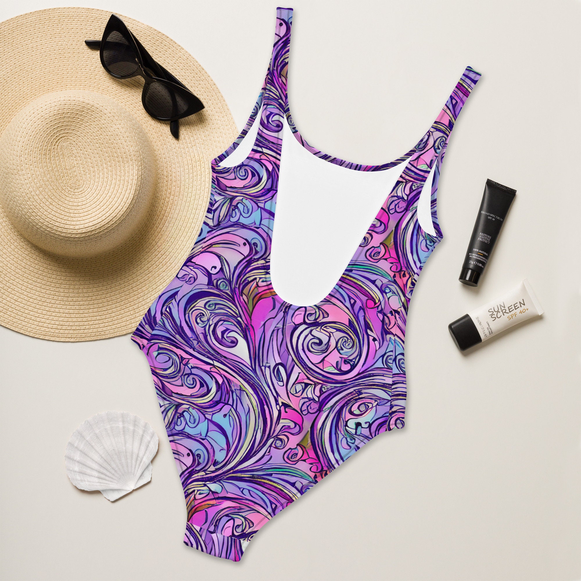 Onepiece Swimsuit, Make a Statement in Our Bold and Flattering One