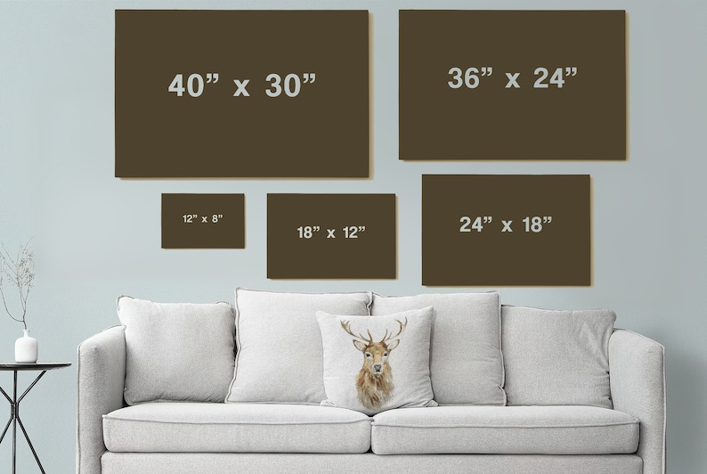 Canvas Art Print Sizing Guide