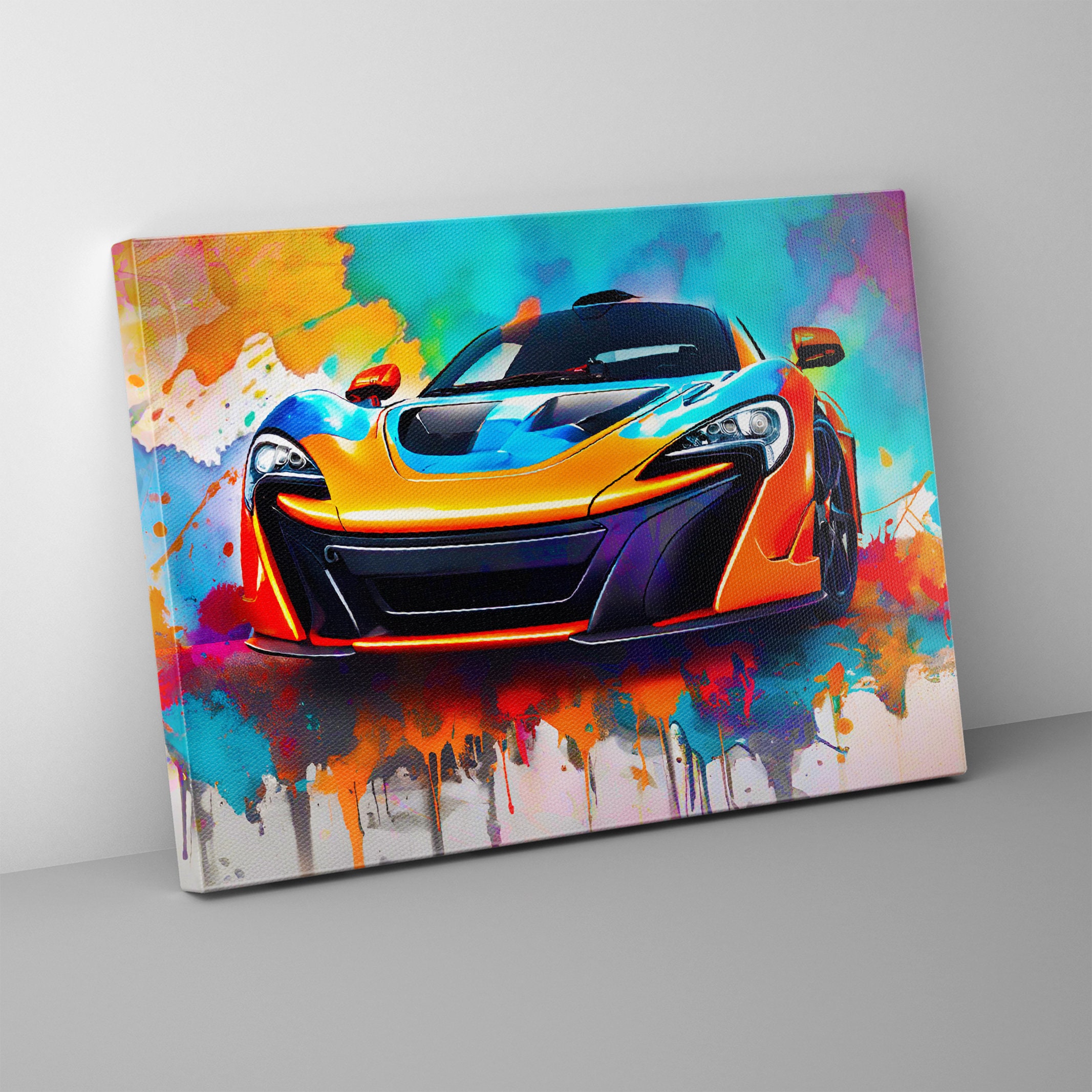 Affiche Murale McLaren P1 Super Car Grande Impression