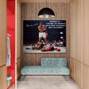 Muhammad Ali vs Sonny Liston Canvas Print