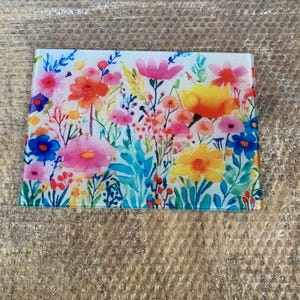 Wildflower Glass Chopping Board