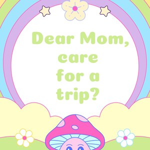 Mushroom Trip Motherday Card