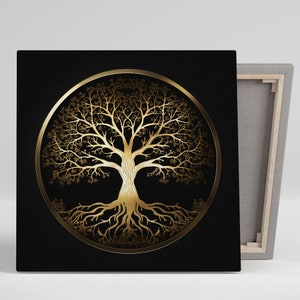 Tree of Life Decor, Canvas Or Poster, Contemporary Wall Art, Tree Wall Art, Tree Wall Hanging, Modern Decor, Home  Decor
