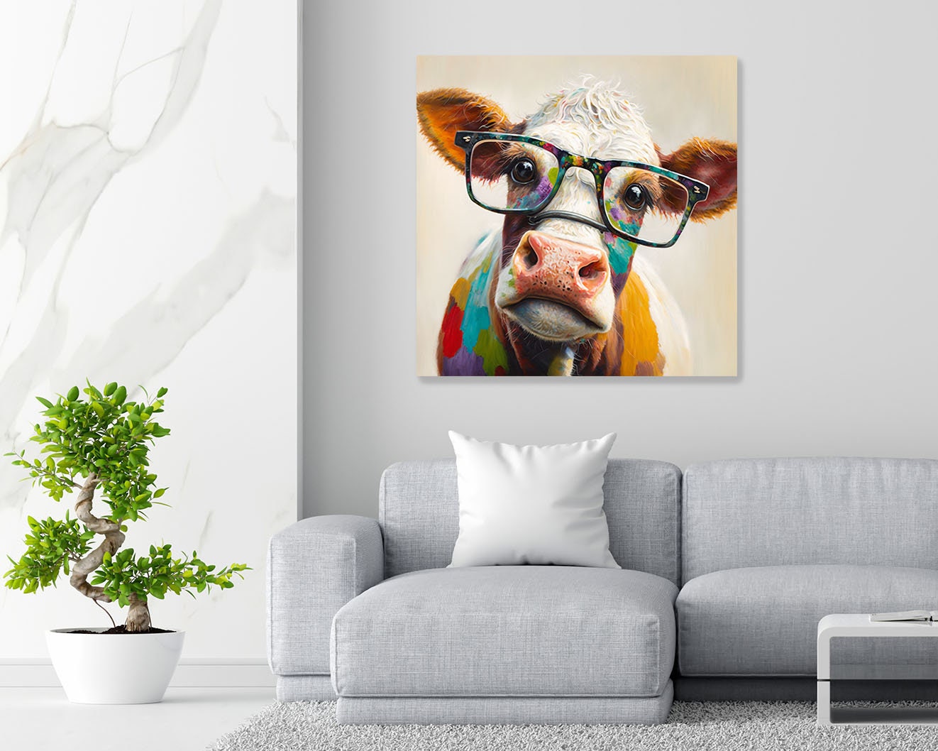 Walmart cow couch hotsell