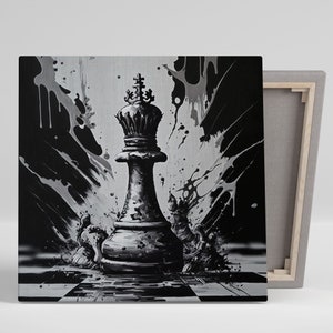 The Italian Game Chess Openings Art Book Cover Poster Poster for