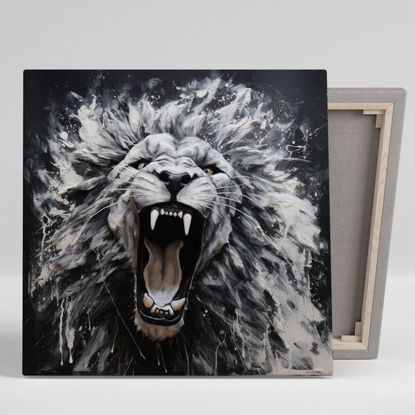 Wildlife Canvas Wall Art Etsy