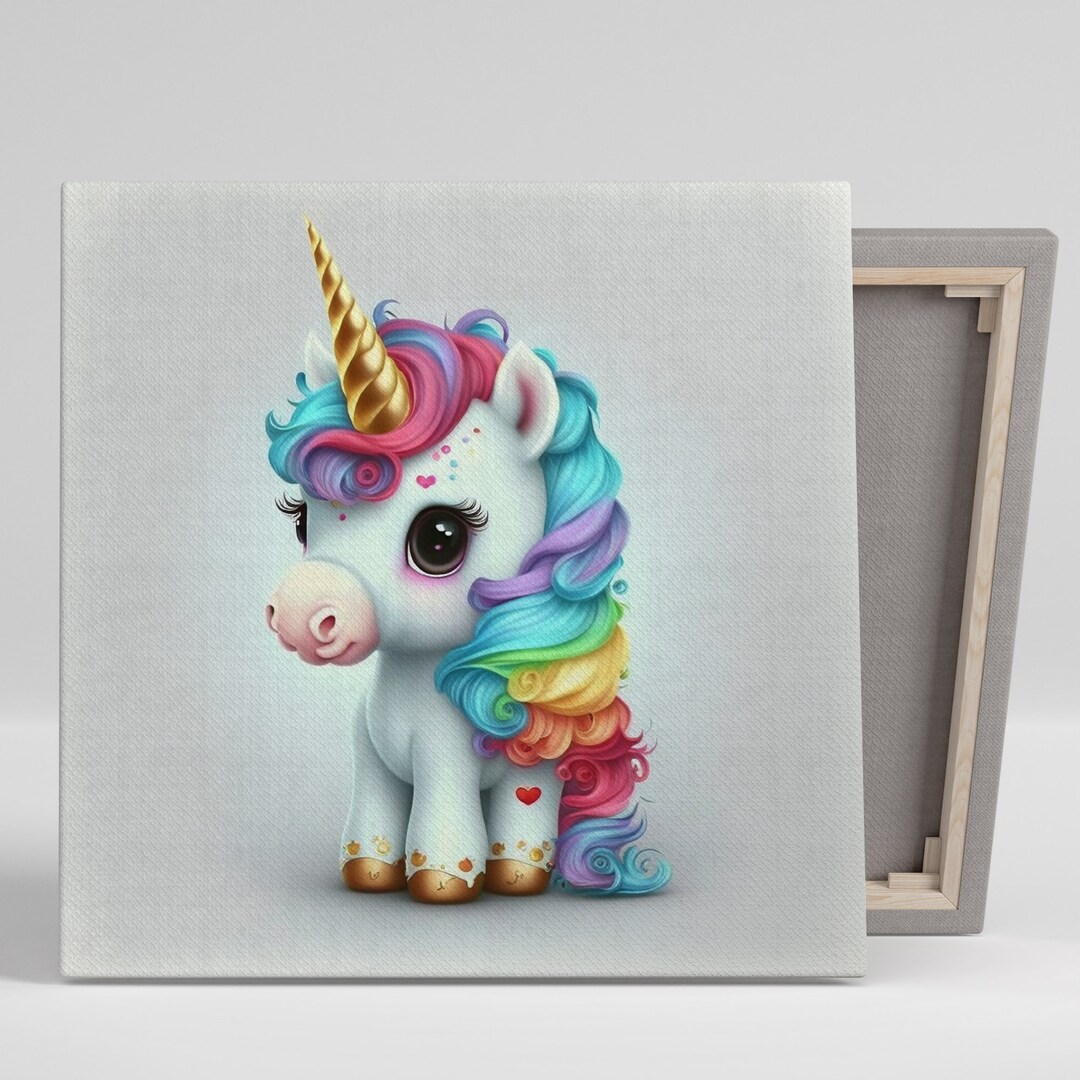 Unicorn Magic Wall Art, Canvas or Poster, Unicorn Wall Art, Unicorns