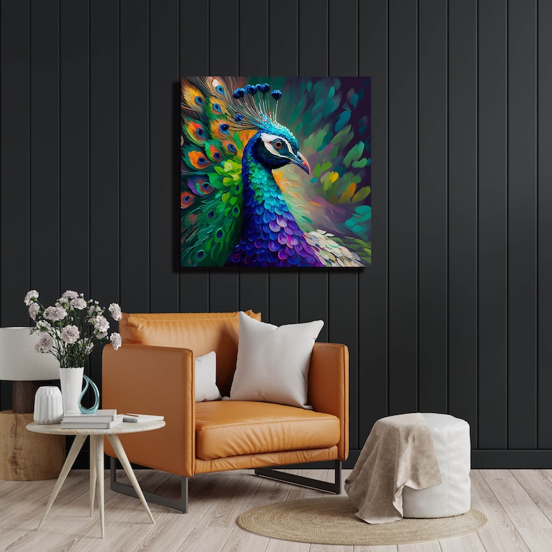 Peacock Wall Art Peacock Decor Peacock Home Decor Peacock Etsy