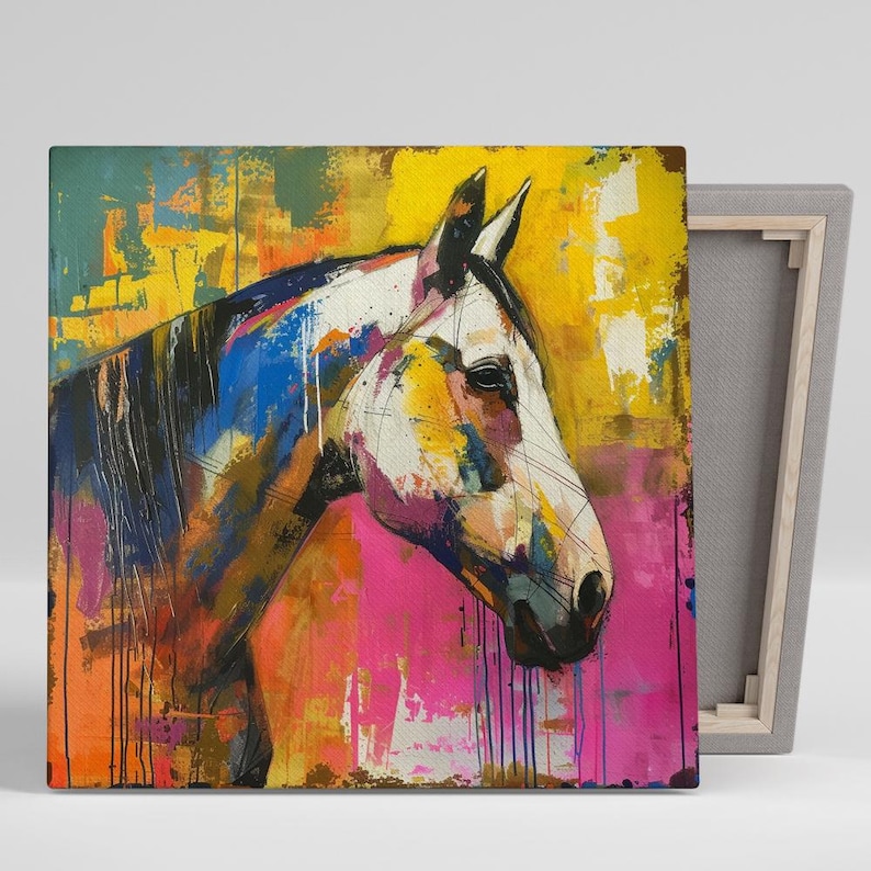 equine-spectrum-art-canvas-or-poster-contemporary-abstract-horse