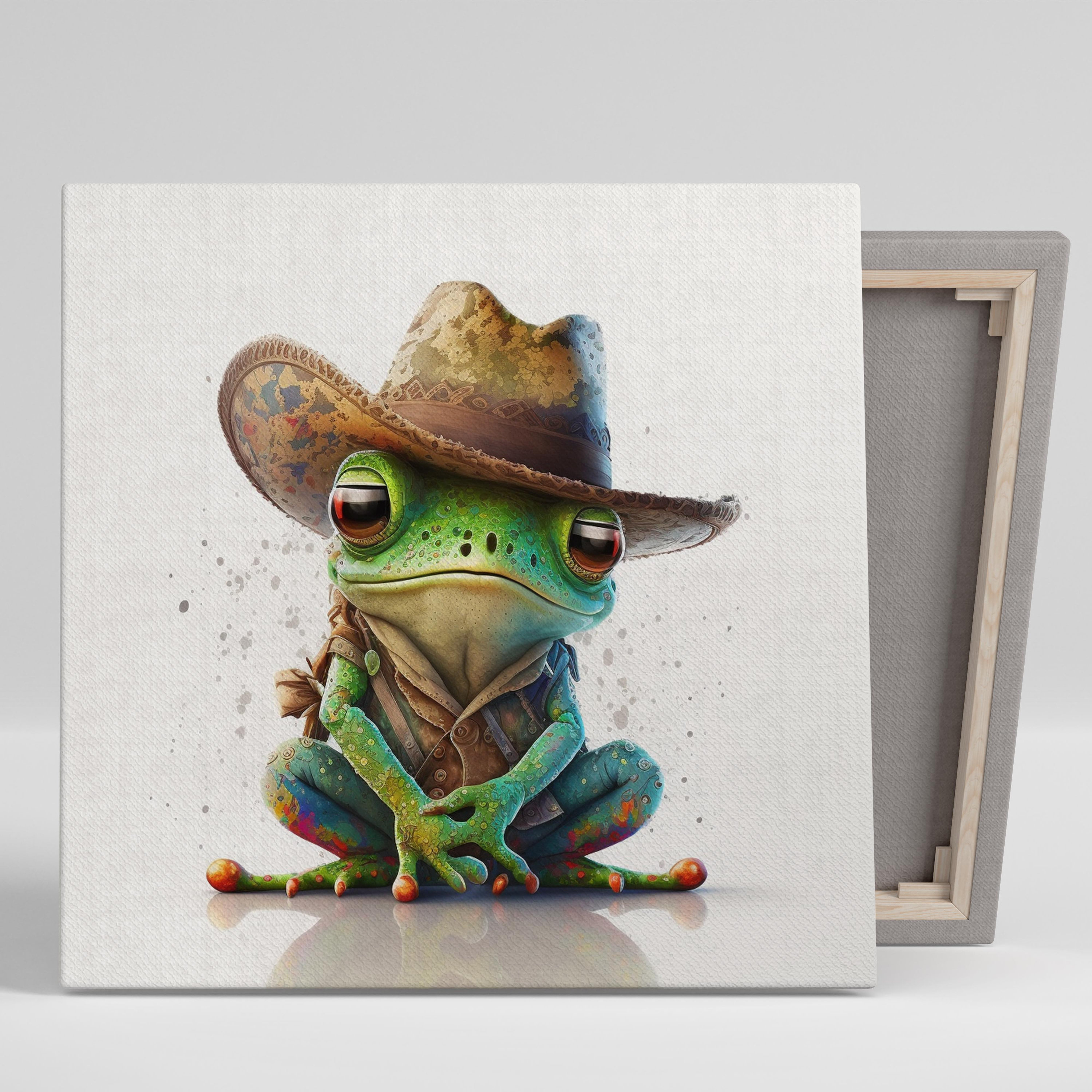 Frog Wearing Top Hat UK