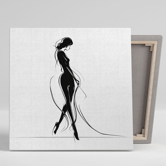 Line Wall Decor, Canvas Or Poster, Contemporary Lines Decor, Minimalist Wall Art, Abstract Line Designs, Modern Line Art, Linear Vibes