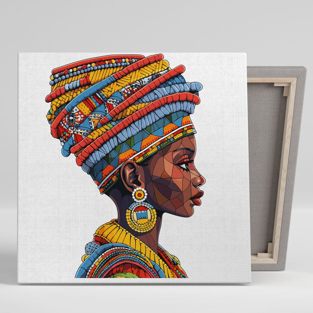 African American Wall Decor, Canvas or Poster, Black History Artwork