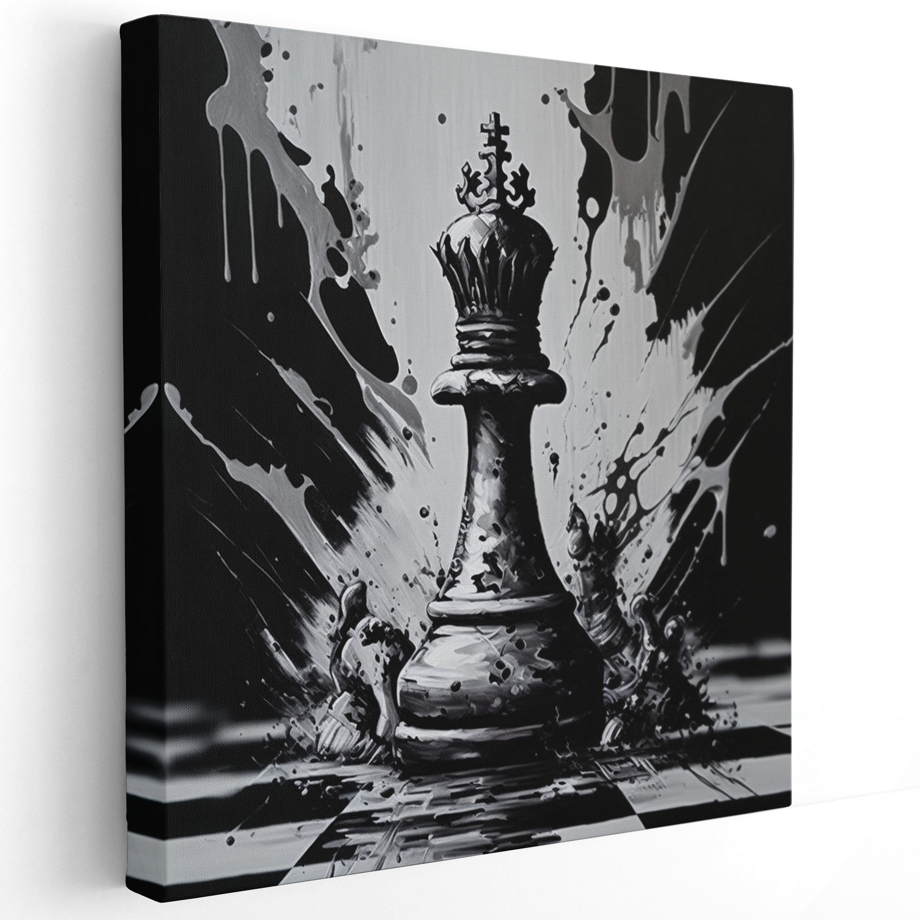 Let'S Play Chess Immortal Game Portrait Poster &amp; Canvas Gift For  Friend Family Birthday G in 2023