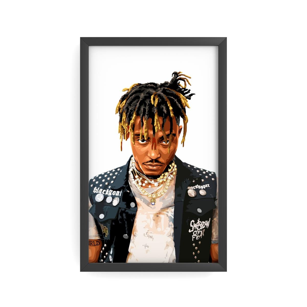 Juice WRLD Legends Never Die Tracklist Poster – rsdesignstudio