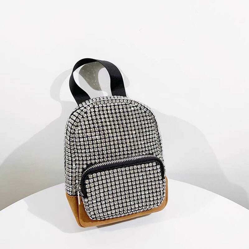 Rhinestone Backpack - Etsy