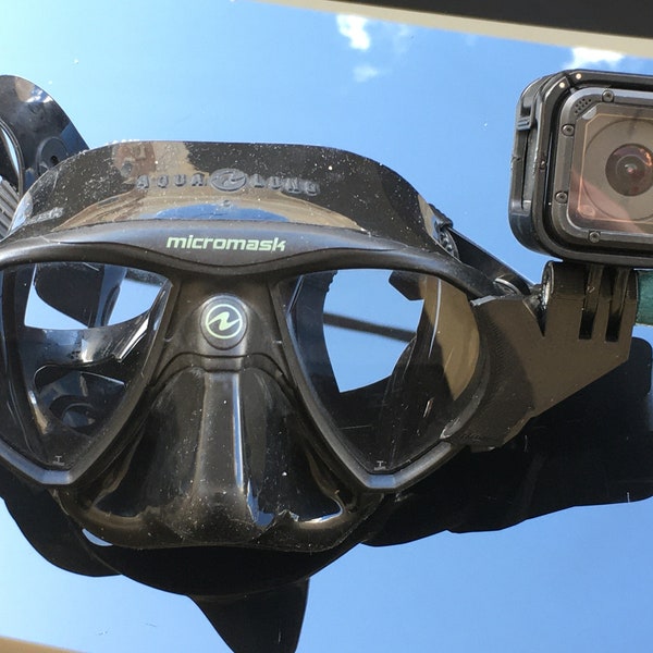 Micromask gopro mount