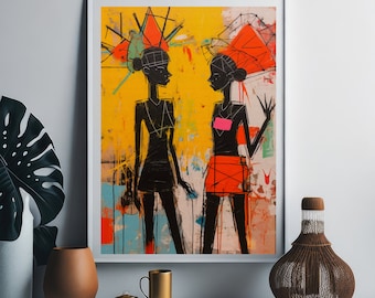 Digital Download | Wall Art | African Art | Black Art | Printable Wall Art | Home Art | Printable Art | Wall Decor |