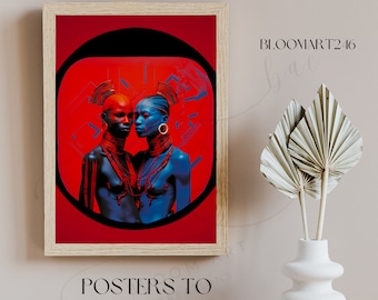 Digitaler Download | Wandkunst | Schwarze Kunst | Druckbare Wandkunst | Home Kunst | Druckbare Kunst | Wanddekoration | Afrikanische Kunst | Wohndekor