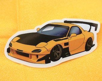 マツダ Rx7 FD3S ステッカー：気泡なし JDM カーデカール - Etsy 日本