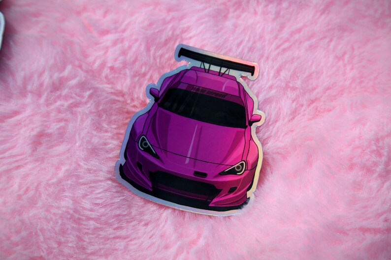 Holographic BRZ Sticker Widebody Decal JDM - Etsy Australia