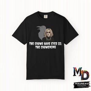 モイラ・ローズ クロウズ・ハブ・アイズ3 シッツ・クリーク風ユニセックスグラフィックTシャツ - 誕生日、ギフト、クリスマスに最適!