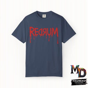 REDRUM The Shining Inspired Unisex Graphic T-shirt - Perfect for Halloween, Birthdays, Gifts, Christmas!