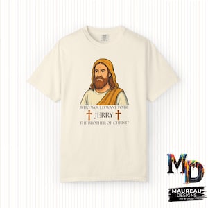 Jerry the Brother of Christ, Robin Williams Live on Broadway Inspired Unisex Graphic T-shirt - Perfect for Birthdays, Gifts, Christmas!