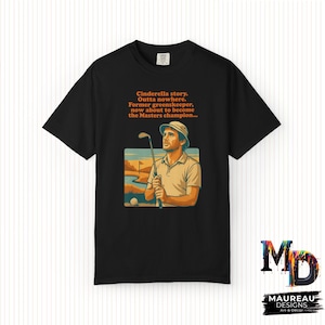 Carl Masters Champion Caddyshack inspiriertes Unisex Grafik-T-Shirt - Perfekt für Geburtstage, Geschenke, Weihnachten!