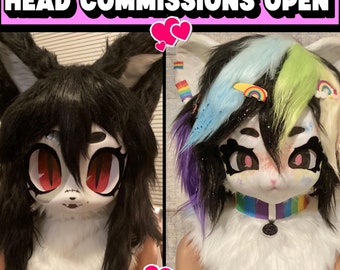 OPEN Fursuit Kig Head Commissions