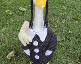 Spooky Schoolgirl Outfit for Porch Goose