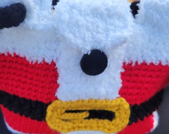 Crocheted Santa Purse