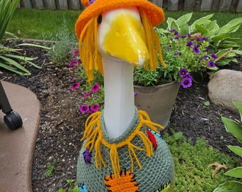 Scarecrow Porch Goose Outfit